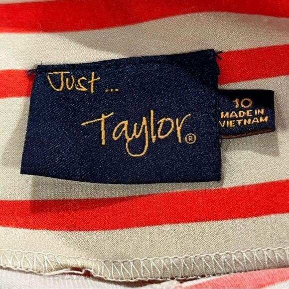 Short sleeve striped midi dress - Picture 11 of 13